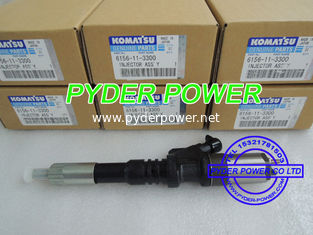 China Komatsu injector 6156-11-3300 6156-11-3301 for Komatsu PC400-7 supplier