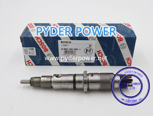 China BOSCH common rail injector 0445120240 CASE 87538123 CUMMINS 5263306 FIAT 87538123 supplier